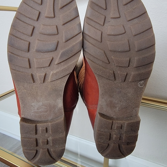 Vintage La Canadienne Shearling Lined Foldover Boots Women's Sz 7.5 Sheepskin - Picture 7 of 12